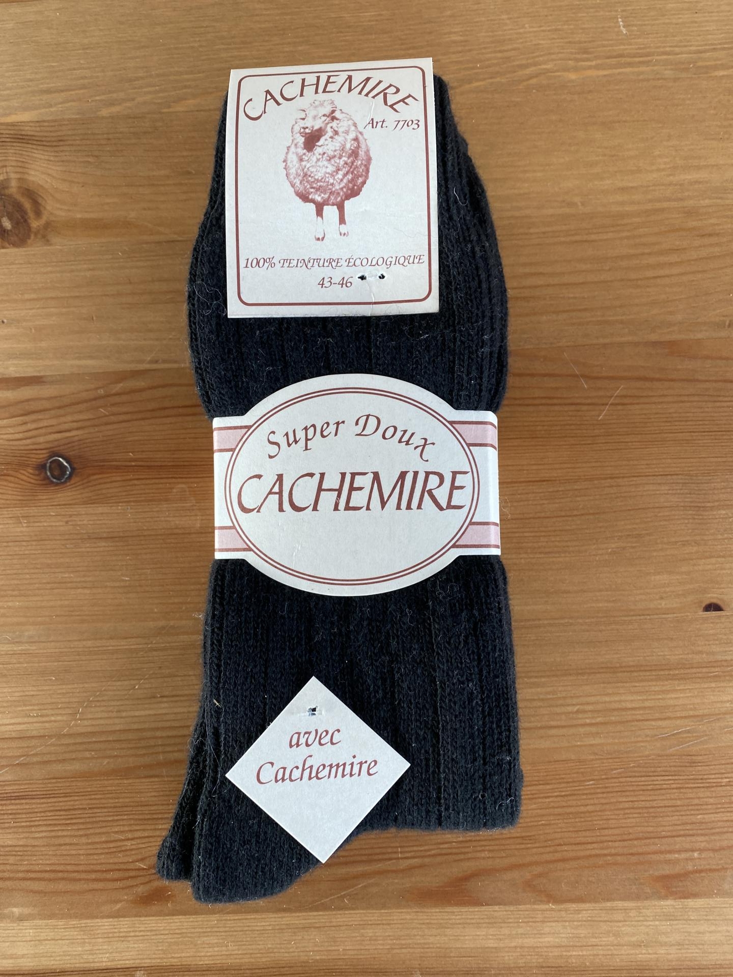 Chaussettes en cachemire homme - Chaussettes chaudes homme