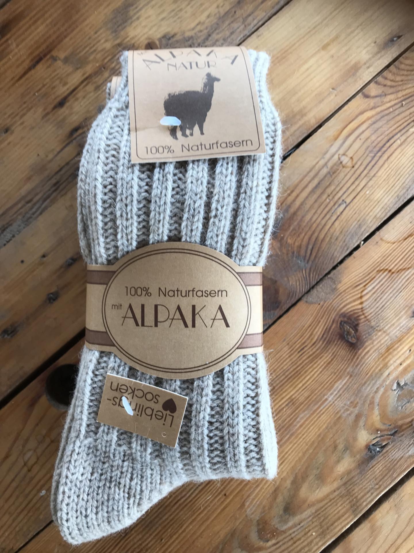 Chaussettes épaisses solides et hautes pour Homme Alpaga et Cordura®