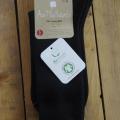 Chaussettes 100% coton bio noir