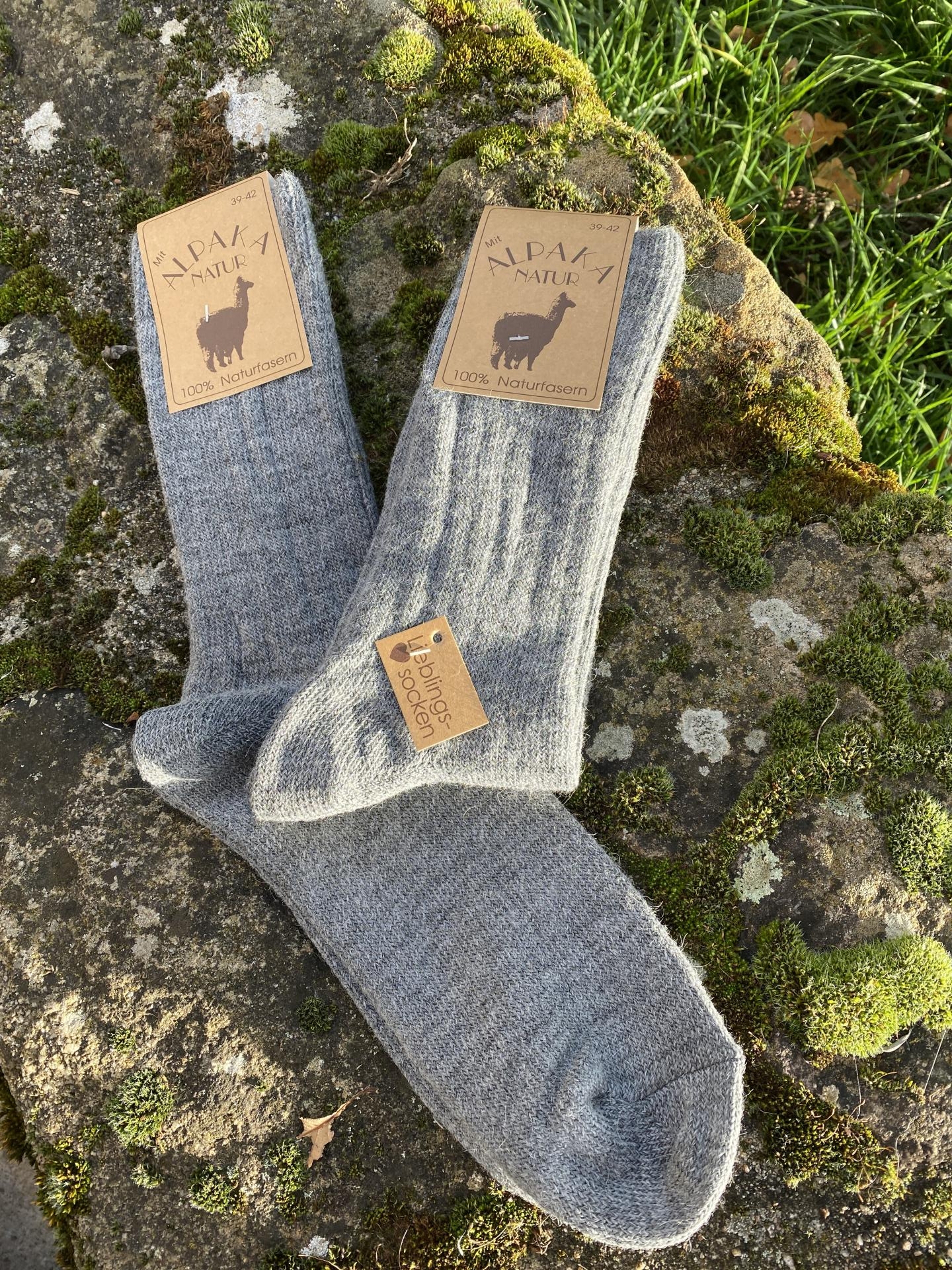 Chaussettes hiver en bambou - lot de 2 paires