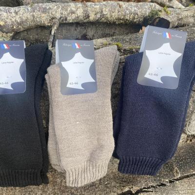 Chaussettes Pure Laine Mérinos Bio France - Socquettes