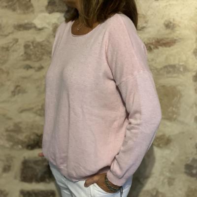 Pull Col Rond Fille - Doublure Polaire, Chaud, Manches Longues | Couleur Unie, Décontracté | Pour école, Loisirs, Hiver