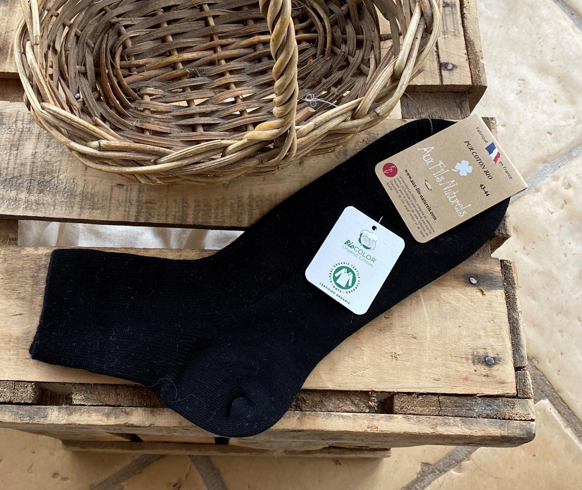 Chaussettes Pure Laine Mérinos Bio France - Socquettes